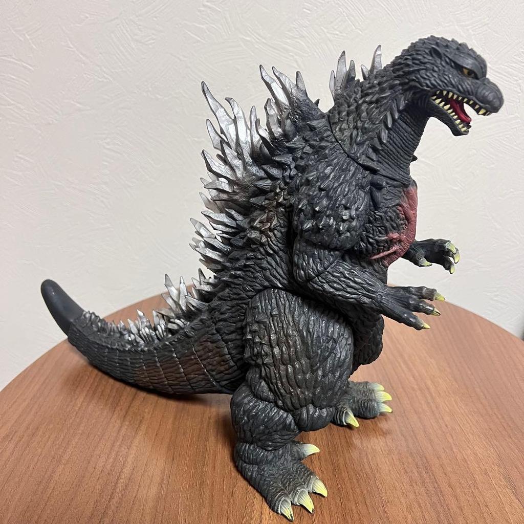 Used DX Movie Monster Series Godzilla 2004 Soft Vinyl Bandai Vintage