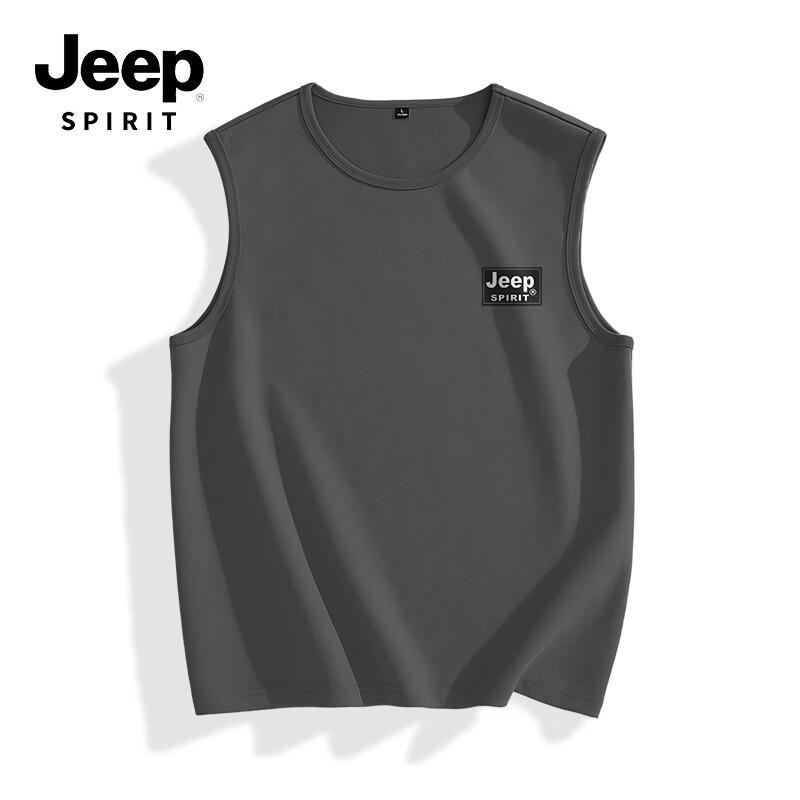 

JEEP SPIRIT Men s Pure Cotton Casual Vest M