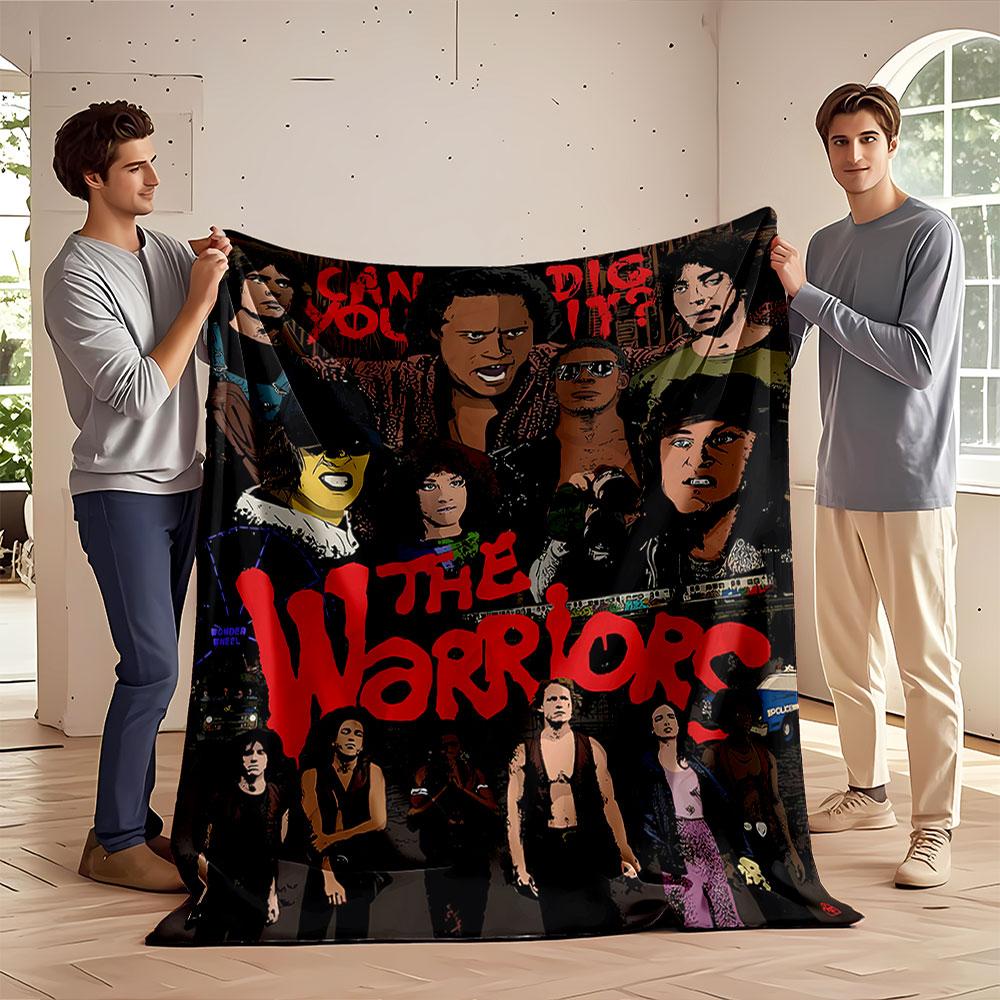 The Warriors Movie Art Blanket for All Seasons Blanket Lunch Break Throw Gift