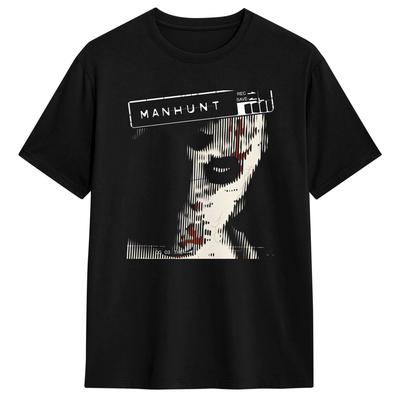 Men Manhunt The Final Cut T Shirts  Cotton Top Tees Beach Y2K Casual Short Sleeve T Shirt Round Neck Hip Hop Printed Tee Shirt