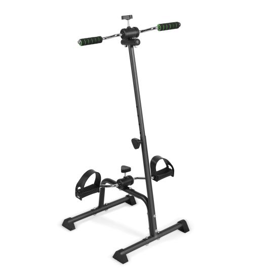 Senioren Heimtrainer Pedaltrainer Fahrrad Hand Arm Bein Knie Pedaltrainer Verstellbares Fitnessgerät für Senioren Ältere Heim-Pedalheimtrainer