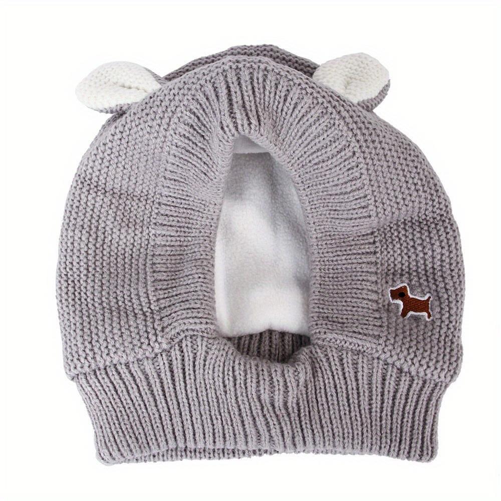 Winter Is Coming! Keep Your Pet Warm and Snug with This Adorable Knitted Hat