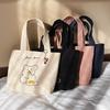 Stylish Nylon Canvas Shoulder Bag For Women With Unique Animal Pattern Design