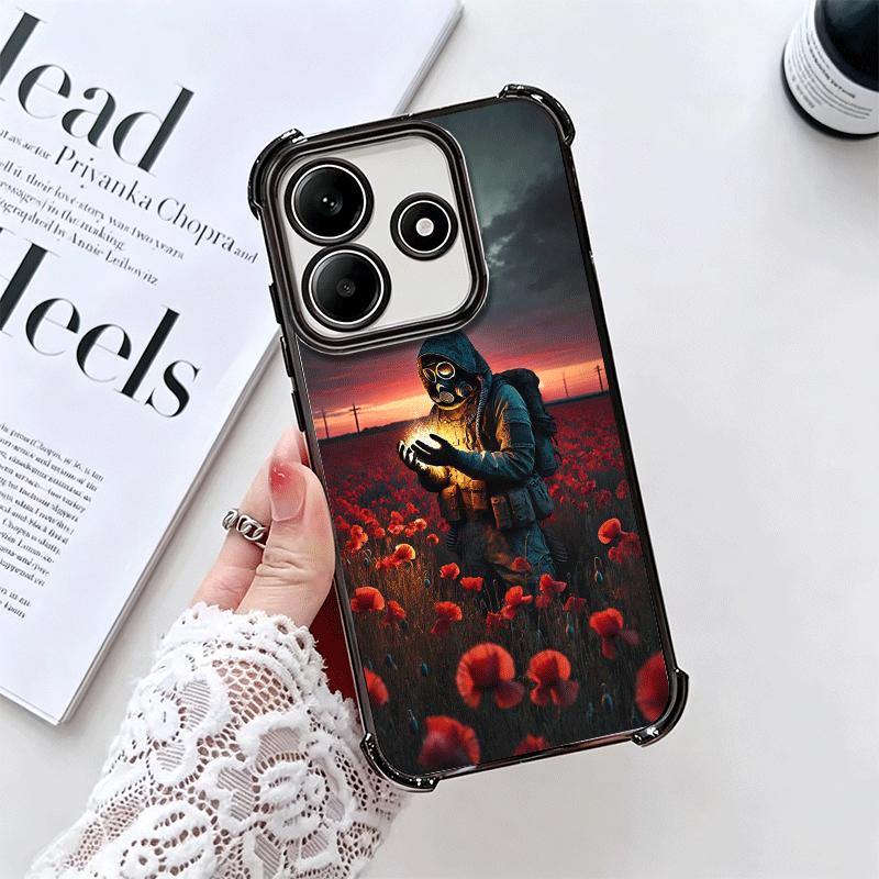 S-Stalker Game Cool Soft Phone Case For Xiaomi Redmi Note 14 15 Pro Plus 13 12 11S 11T 5G 10 9S 9 Plating Anti-Fall Fundas