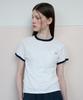 Tudument Pocket Ringer T-Shirt Ivory