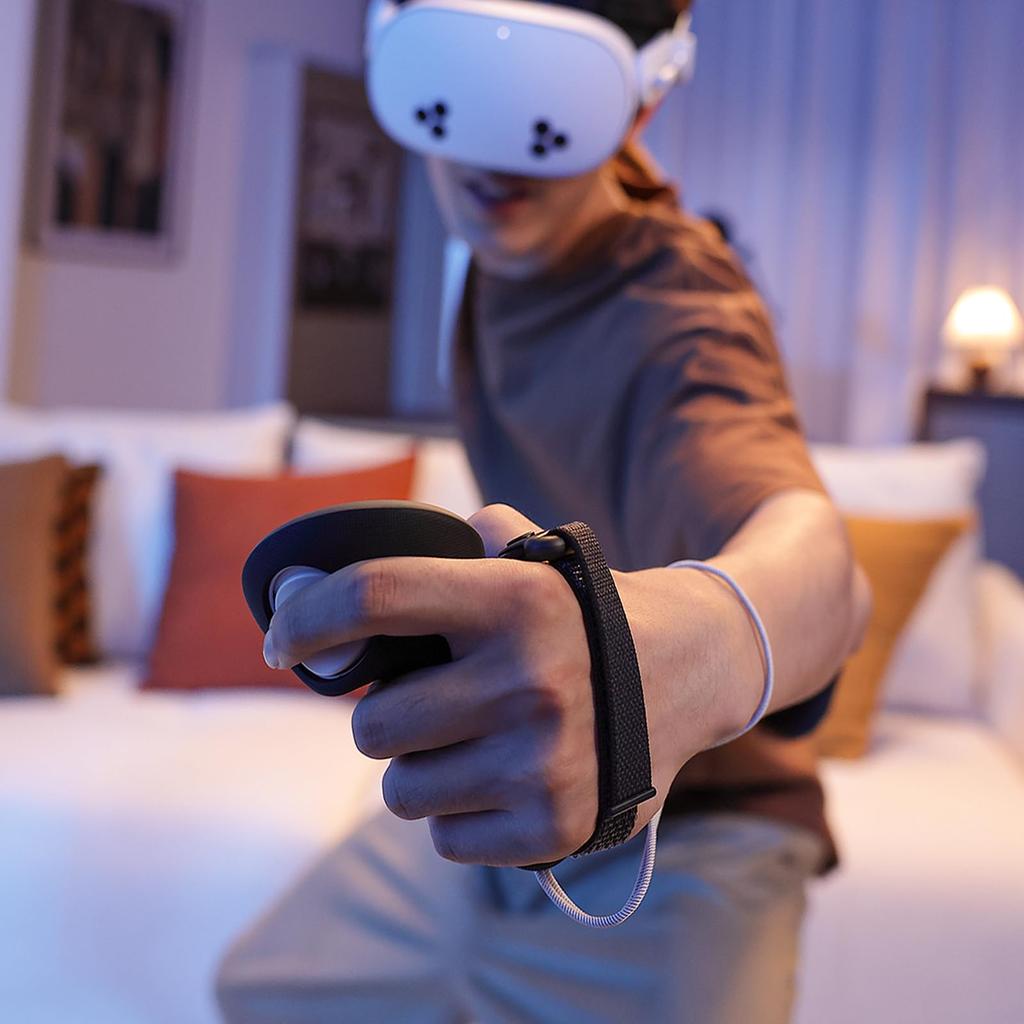 KIWI design G4 Pro Controller Grip for Meta Quest an Official Meta Silicone Controller Cover for Easy Drop and Meta 3/3S, Co-Brand Partner.