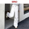 SPAO Women's Water-Resistant Straight-Leg Cargo Pants