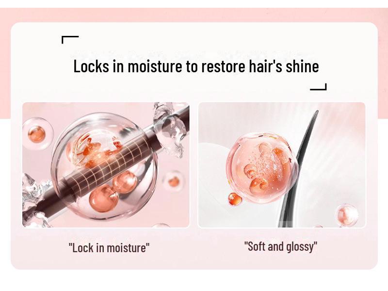 Portable Dual-Use Wireless Hair Straightener Comb with Ionic Technology