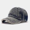 Adjustable Washed Baseball Cap Breathable Sun Protection Cap New Duckbill Hat