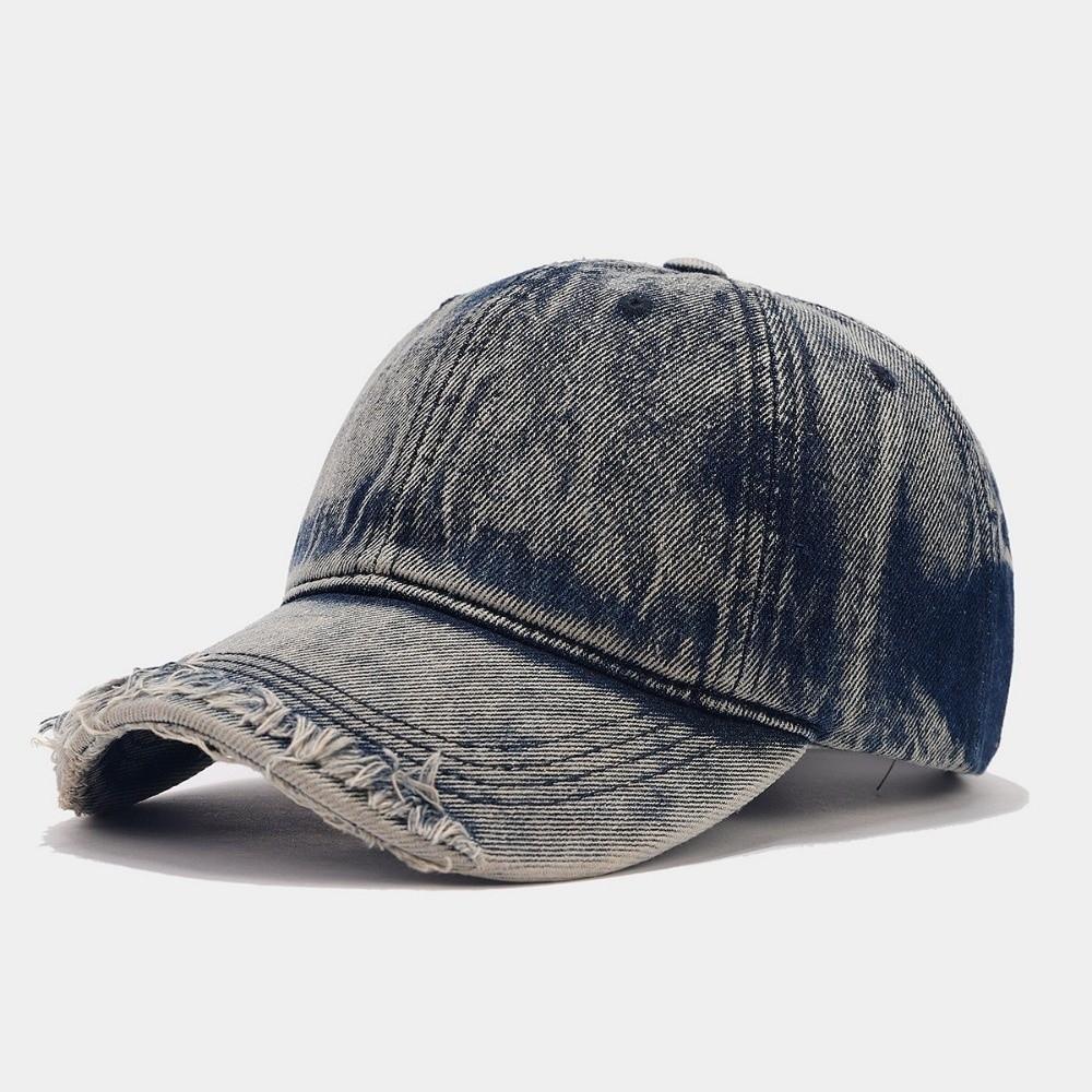 Adjustable Washed Baseball Cap Breathable Sun Protection Cap New Duckbill Hat