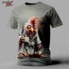 Men's TShirt Cartoon Duck Print T-Shirts for Men's Clothing Outdoor Street Funny T Shirts Oversized T-Shirt Man Designer Clothes