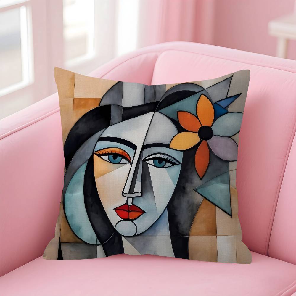 Painting Art Picasso Cushion Cushion Cover Decorative Pillow Sofa Home Decor Case Pillow Cases