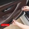 BMW 5 Series Interior Door Pull Handle Protective Cover Trim Sticker for 520/525/528/530 Models.