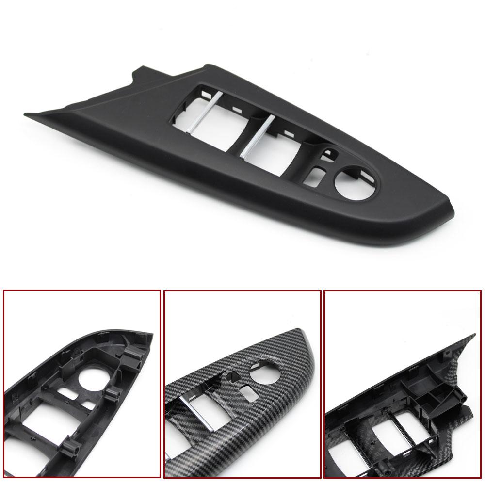 LHD RHD Car Interior Driver Door Window Lifting Switch Panel Outer Cover Decorative Frame Replace For BMW X3 F25 2011-2017