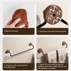 Anti-Rust Bathroom Towel Hanger Simple Installation Single Bar Storage Holder  Bathroom Accessorie