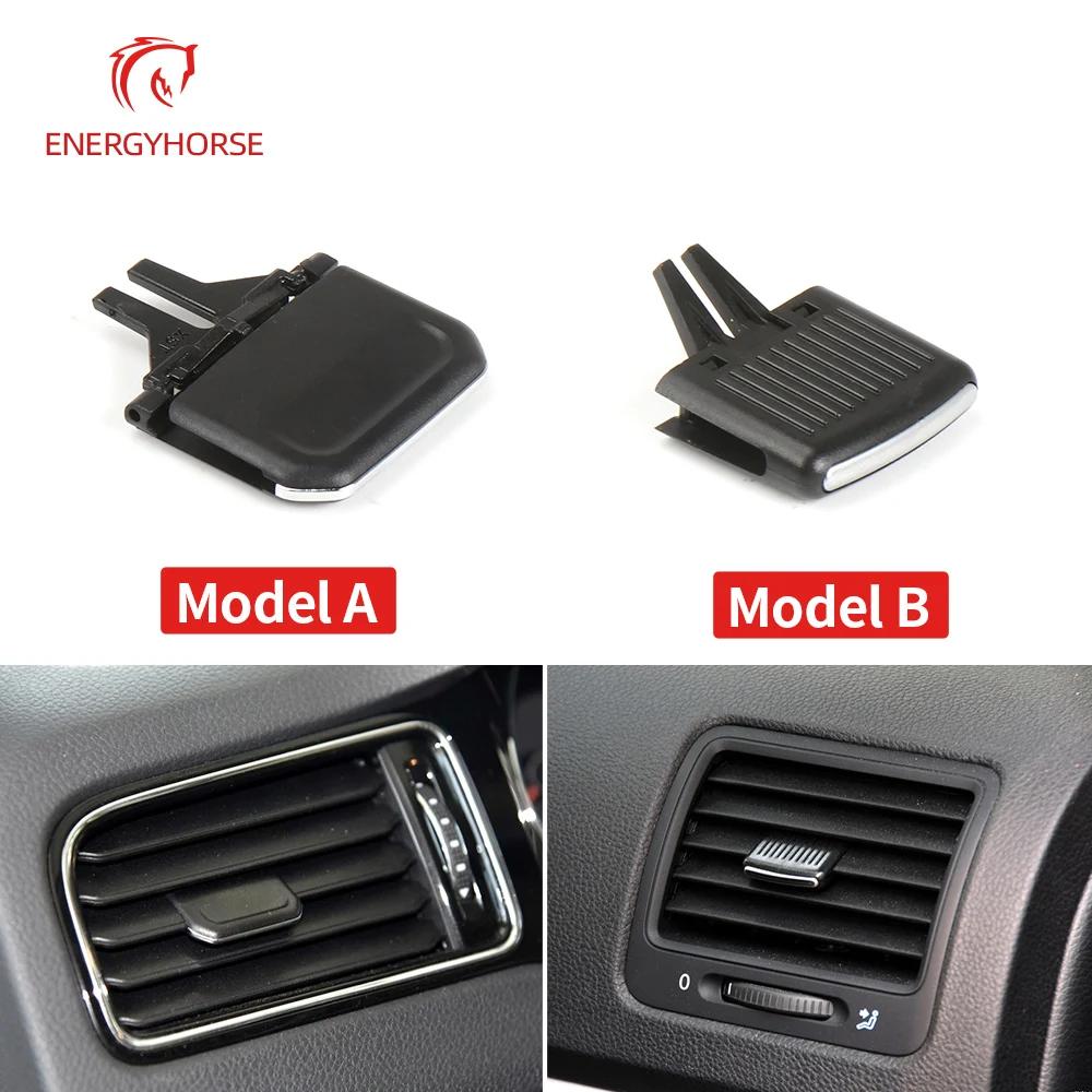 1PC Black ABS Front Air Conditioning A/C Air Vent Outlet Tab Clip Repair Kit For Volkswagen Sagitar