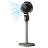 Bedroom Floor Fan 3-Speed Quiet Large Cooling Fan USB Interface Silent Fan Retractable Room Standing Powerful Fan For Bedroom