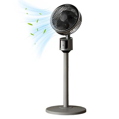 Bodenventilator für Schlafzimmer 3 Geschwindigkeiten Leise Großer Kühlventilator USB-Schnittstelle Leiser Ventilator Einziehbarer Raumbodenständer Leistungsstarker Ventilator für Schlafzimmer