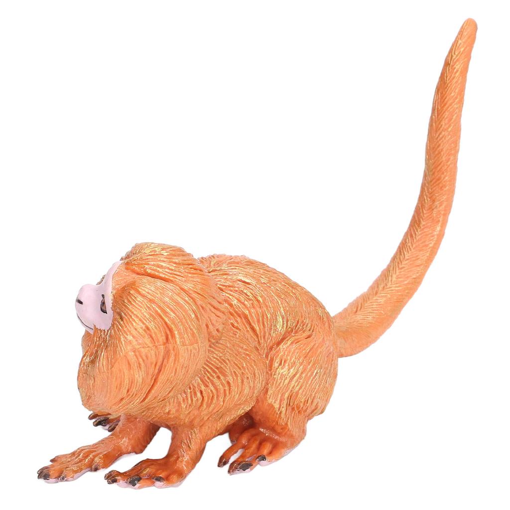 Monkey Figurine Toy Lifelike Toxic Free Plastic Ornament Kids Gift Animal Model Decoration for Home