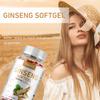Buporai Ginseng Soft Capsules, containing 2000 mg, nutritional supplement, suitable for adults.