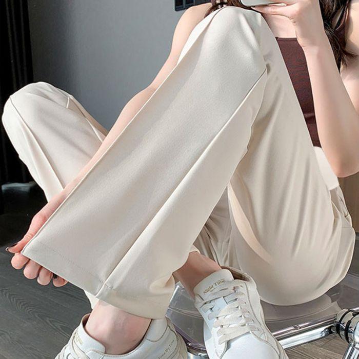 Petite-Friendly Flared Maternity Pants, Spring/Summer 2026 - Slimming, Loose Fit for Early Pregnancy M