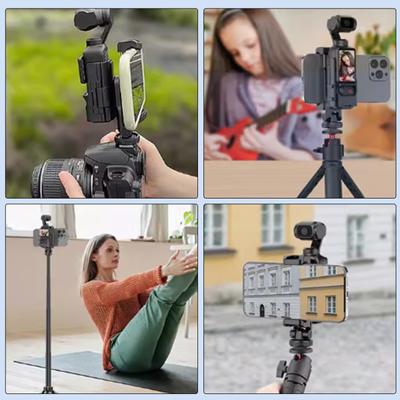 Přenosný držák teleprompteru pro smartphone pro OSMO POCKET 3 Nastavitelný úhel Podpůrný stojan pro plynulé nahrávání videa