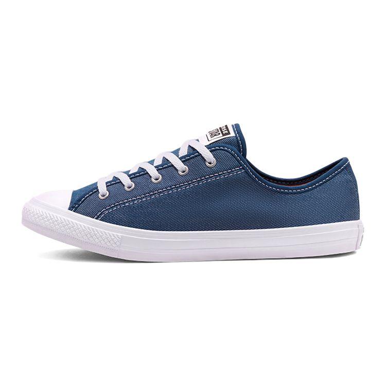 Converse Chuck Taylor All Star Dainty Casual Low Top Canvas Shoes Women Sneakers Blue 567872C