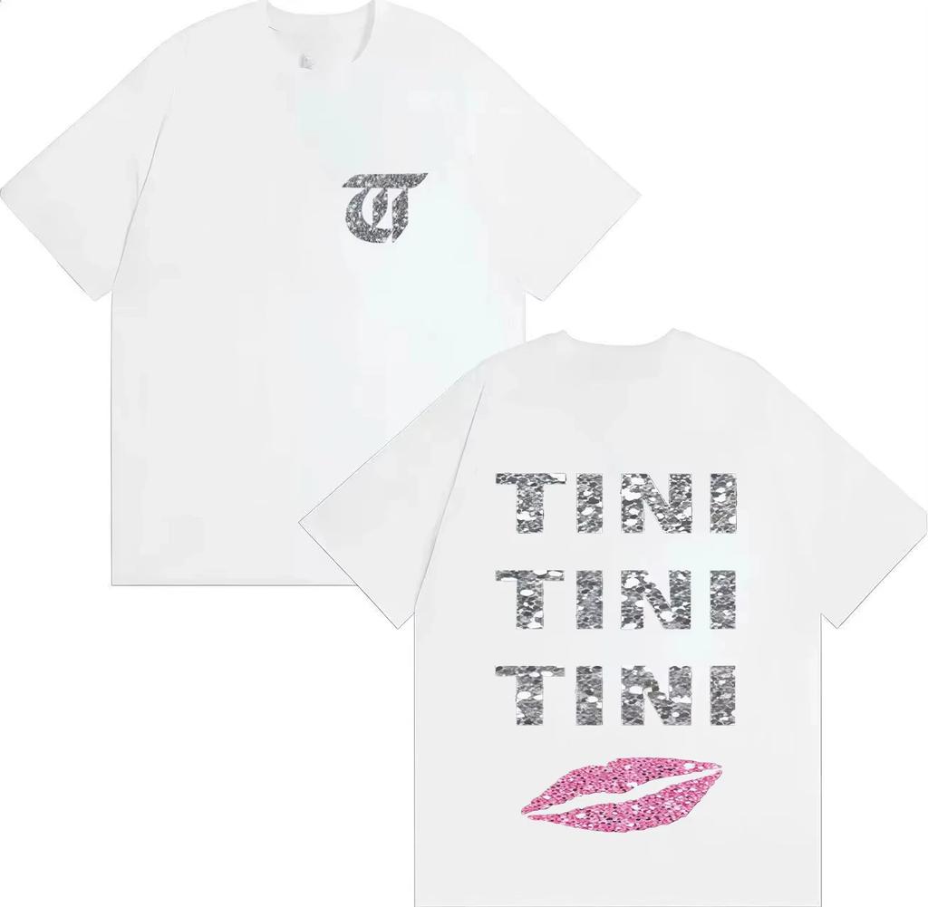 Sängerin TINI STOESSEL Futtura Trendy 2026 Grafik Tour T-Shirt Unisex Damen Pop T-Shirt Baumwolle Lässig Kurzarm T-Shirt Unisex