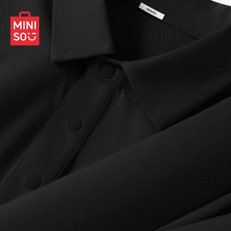 

MINISO Men s Mesh Quick-Dry Polo T-Shirt 2XL