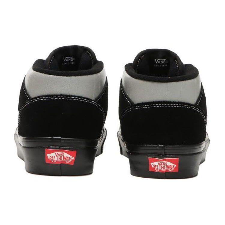 Vans Sneakers Unisex Half Cab 33 DX Pelle di Coccodrillo Nera Velcro VN0A5KX6B3C