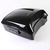 Complete Set - Chopped LB Top Case + TP Mount - Harley Street Glide/Touring 2014–2023 - Gloss Black - ABS