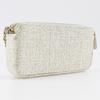 Chanel Deauville ChainShoulder Shoulder Bag A84415 2-way Clutch White Tweed Women Used