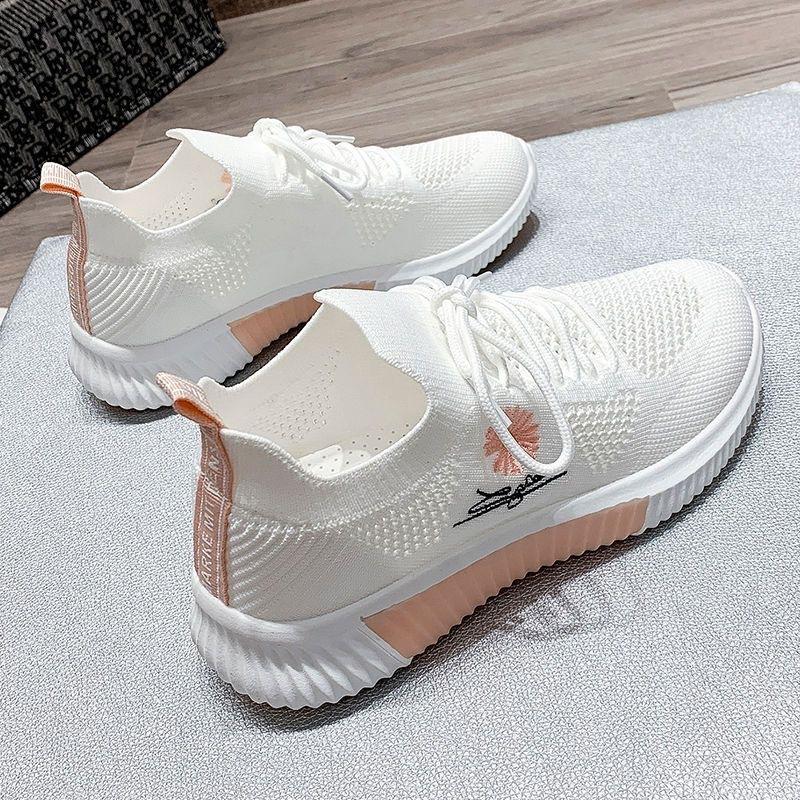 Sports shoes New summer mesh shoes Breathable mesh casual single shoes Running shoes