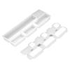 White Silicone Keycap Mould Reusable Bright Surfaces Keycaps Silicone Mould Clear Personally Constructed Resin Keycap Mould