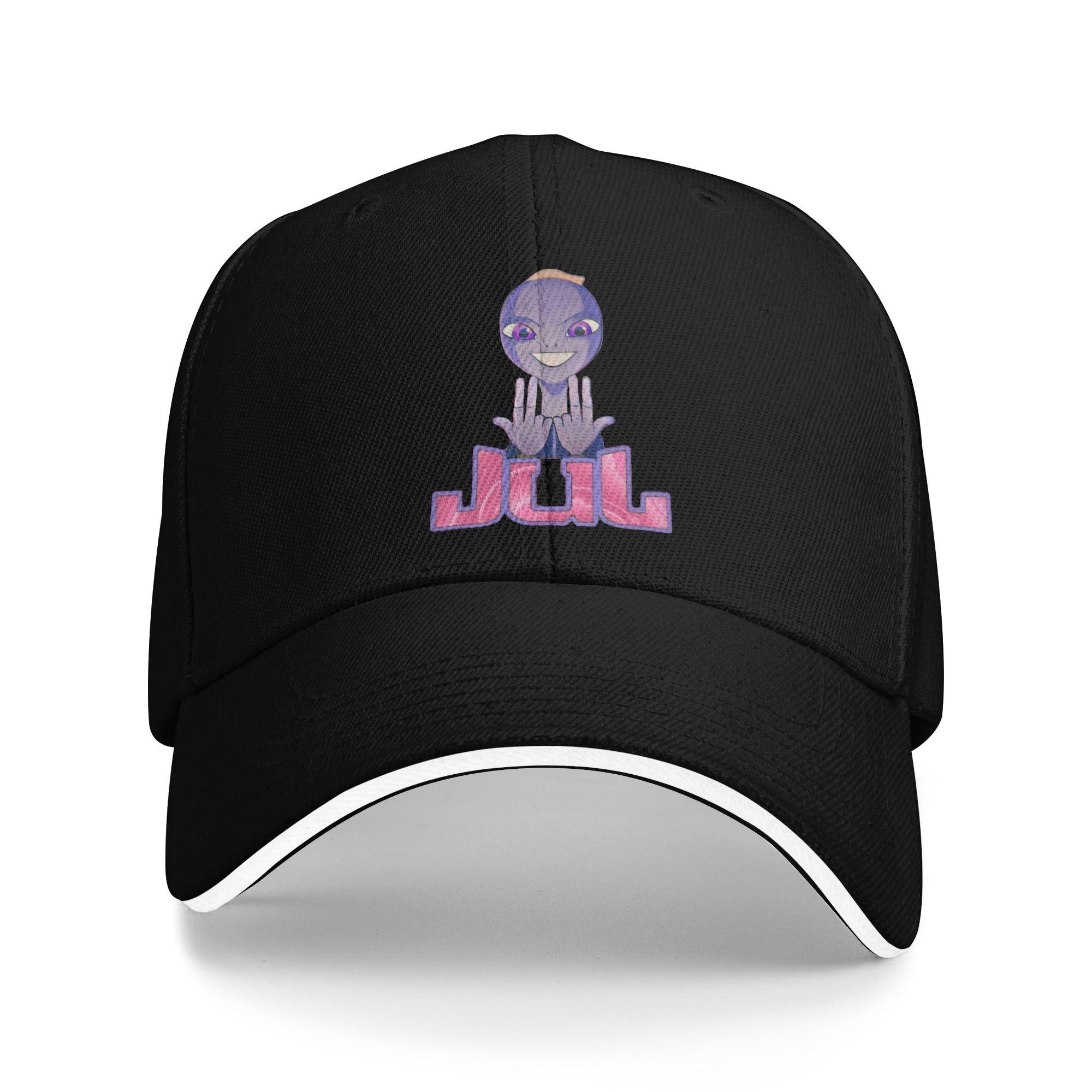 Women Unisex Rapper Singer Jul Sign Outdoor Hat Sun Baseball Caps New Baseball Cap Sports Hats One Size