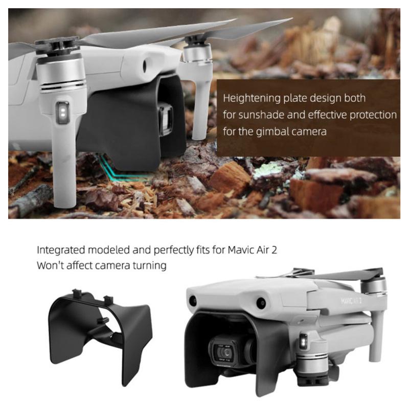 For Mavic Air 2 Lens Hood Air 2 Drone Gimbal Protective Cover Cap Lens Sunshade for DJI Mavic Air 2