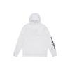 Men's Casual Hooded Fleece Lined Pullover White FL4833