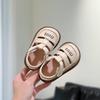 Unisex Toddler Canvas Loafers: Soft Sole, Candy Color, Low-Cut, Spring/Autumn, Indoor Walking Shoes.