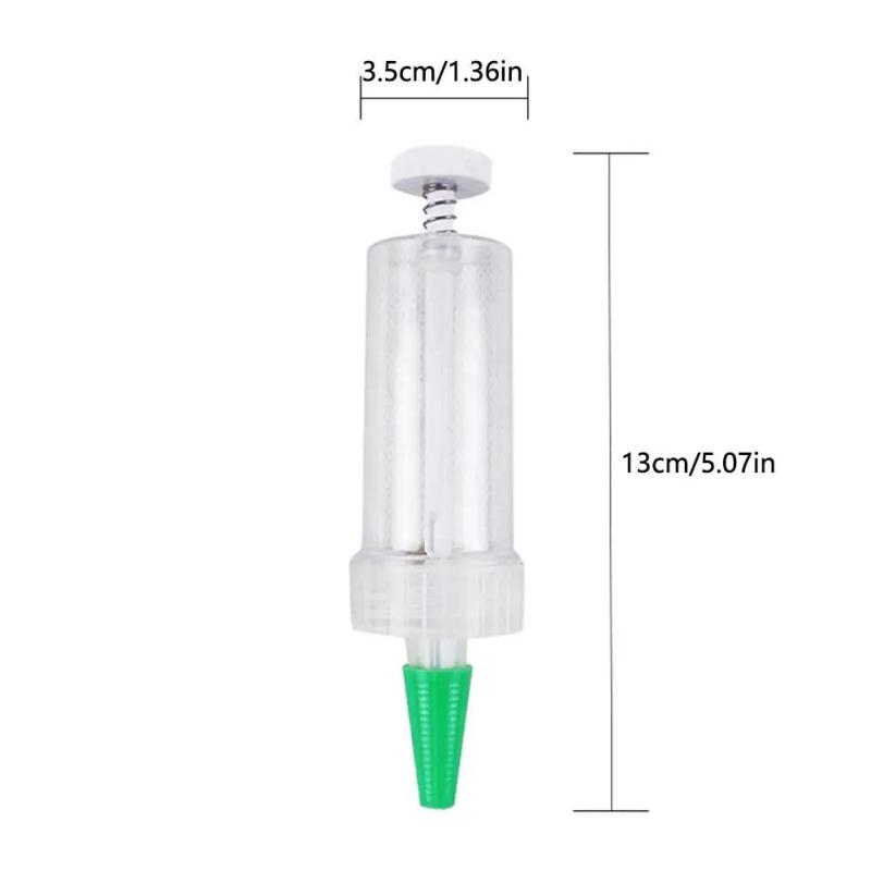 Handlicher Samenspender, Mini-Manuelle Sämaschine für Gartenpflanzung, Blumentopf & Gartenbeet Essentielle Gartenbedarf