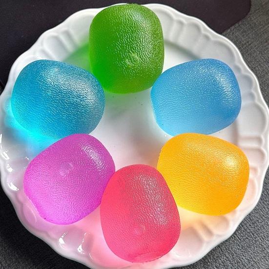 TPR Stress Sugar Ball Slow Rising Matte Squeeze Ball Toy Hand Exercise