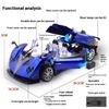 1/24 Scale Zonda HP Alloy Car Model Wind Son Car Model Collection Ornament Simulation Supercar Children Toy Car Boy Gift