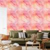 Ink Coral, Powder Pink and Cream Wallpaper for Living Room and Bedroom 50x1000