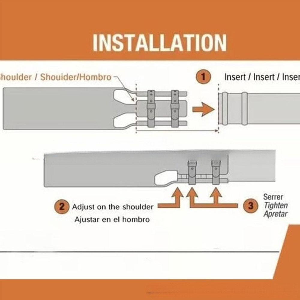 Leaf Blower Flow Booster for Yard Lawn Gutter Cleaning(Orange)