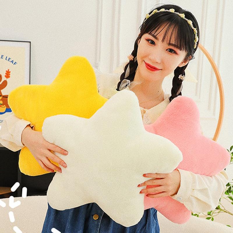 Ins Style Star Pillow Soft And Cute Plush Toy For Sleeping And Decor