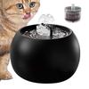 Cat Water Fountain Cat Drinking Fountain Rechargeable Automatic Dispenser with Sensor Filtered Waterer 3D Design for Home Puppy