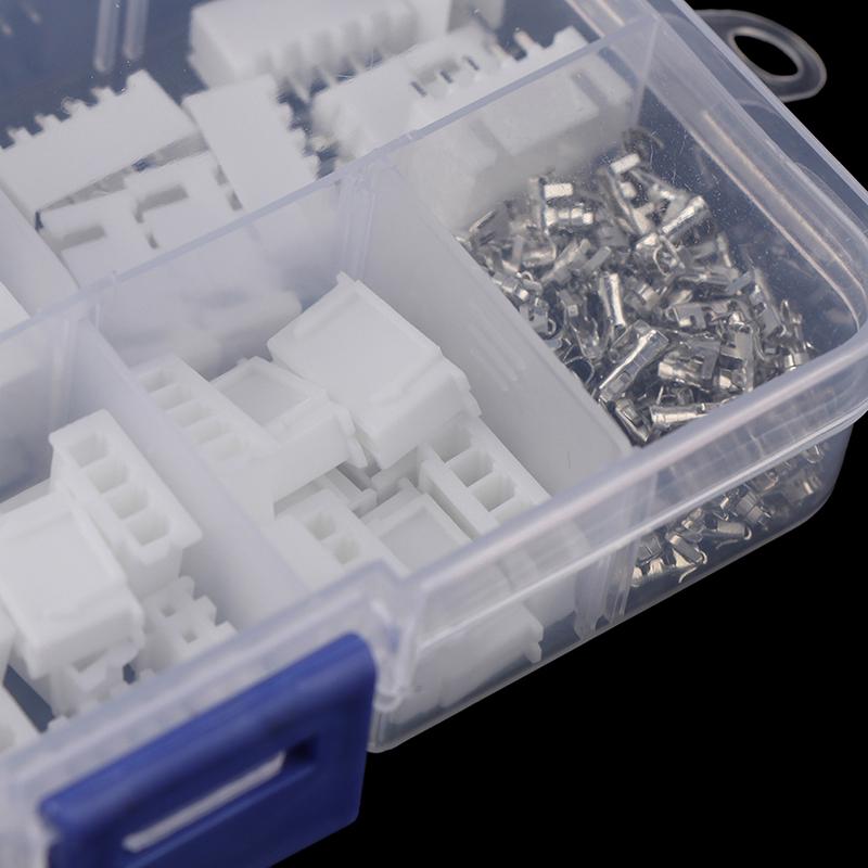 1Box Jst-Xh Kit 2/3/4/5Pin Xh2.54Mm Terminal Housing Pcb Header Wire Connectors