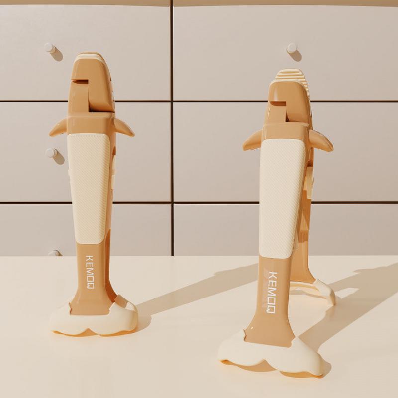 Doppelzweck Rutschfester Hitzeschutz-Schüssel- & Tellerheber - Hitzebeständiger Clip für Tabletts und Dampfgarer