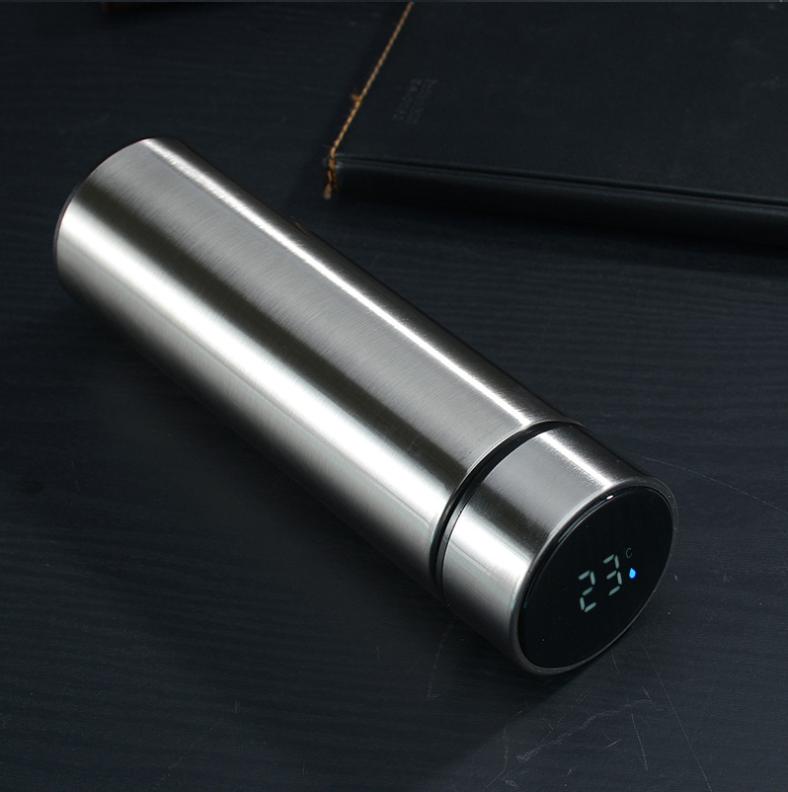 Hot Sale 304 Stainless Steel Water Bottle Vaccum Flask with Led Temperature Display