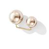 Women Fashion Tightening Waistband Pin 3Pcs/set Double Pearl Brooches Metal Lapel Pin Brooch Pins Sweater Shirt Cardigan Brooch