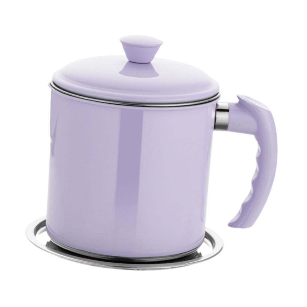 Nádoba na filtrování oleje Sítko na tuk 1400ml Kuchyňská filtrační nádoba se sítkem Nádoba na olej Všestranná nádoba na filtrování oleje pro domácnost